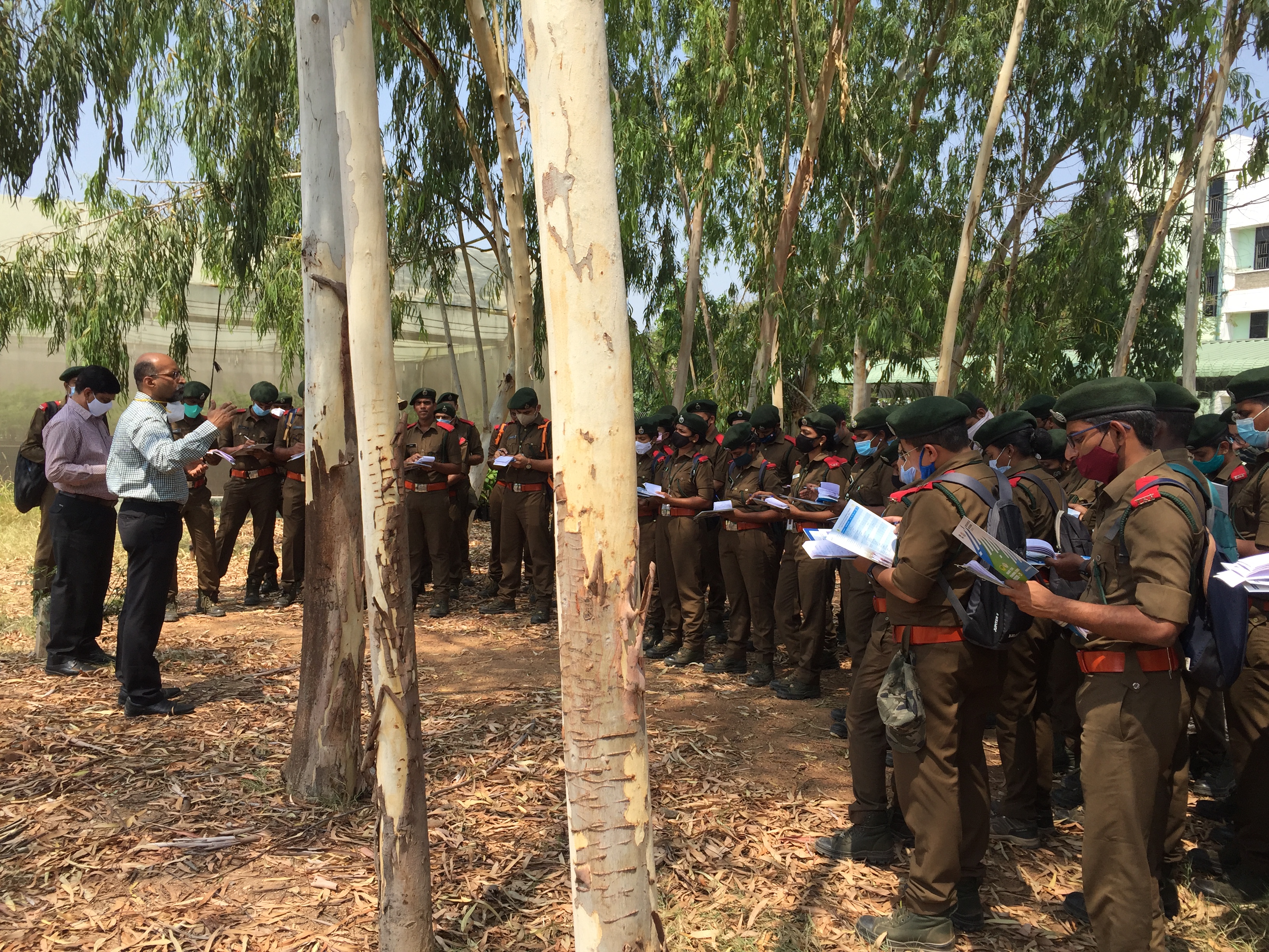 Visit of Forest Range Officers trainees from Telangana State Forest Department